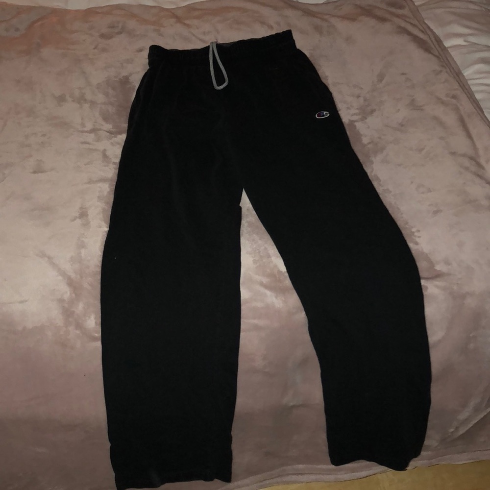 Black Champion Sweatpants